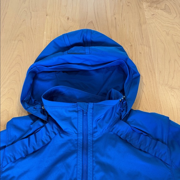 Lululemon Blue Running Hooded Running Jacket size 10 - Picture 2 of 15